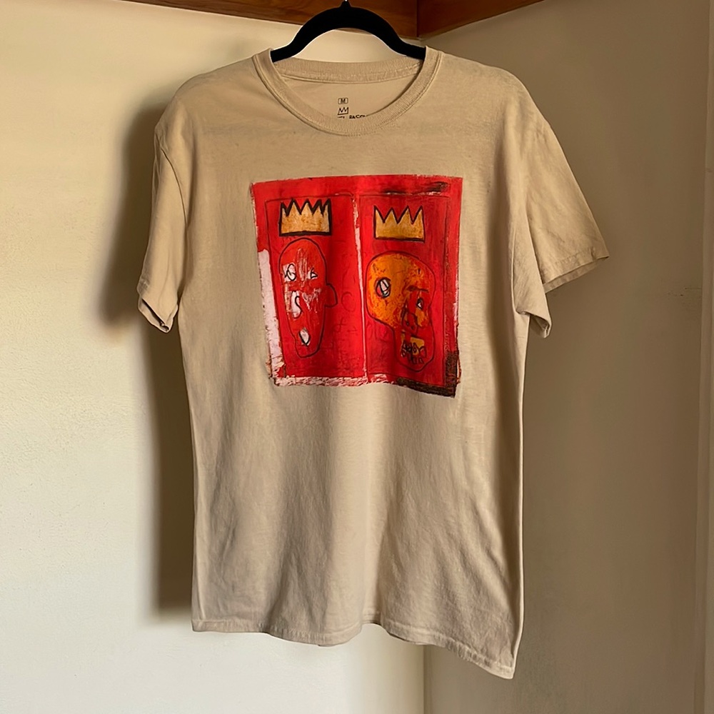 Jean-Michel Basquiat Graphic T-Shirt, Size M